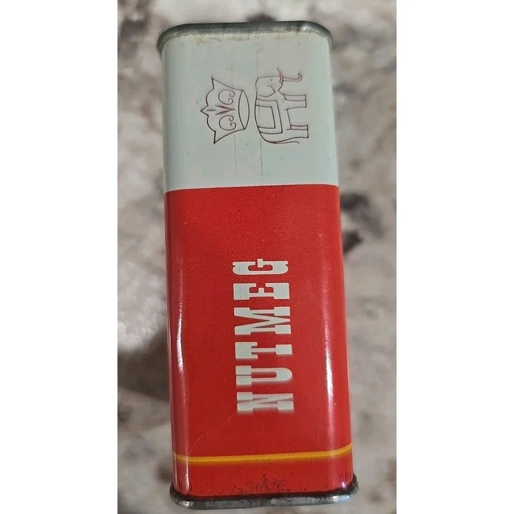 Vintage Crown Colony‎ Nutmeg Tin